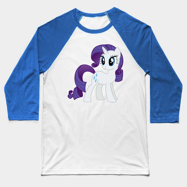 Rarity Baseball T-Shirt by CloudyGlow